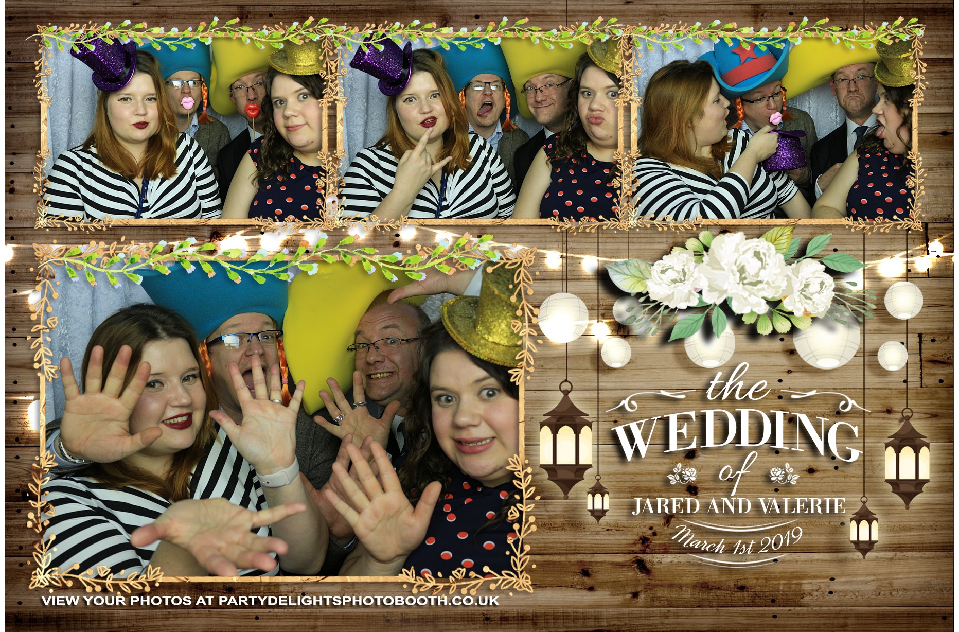 Jared and Valerie’s Wedding - Prints | View more photos from the event at gallery.partydelightsphotobooth.co.uk/u/PartyDelightsPhotoBooth/Jared-and-Valerie’s-Wedding-Prints